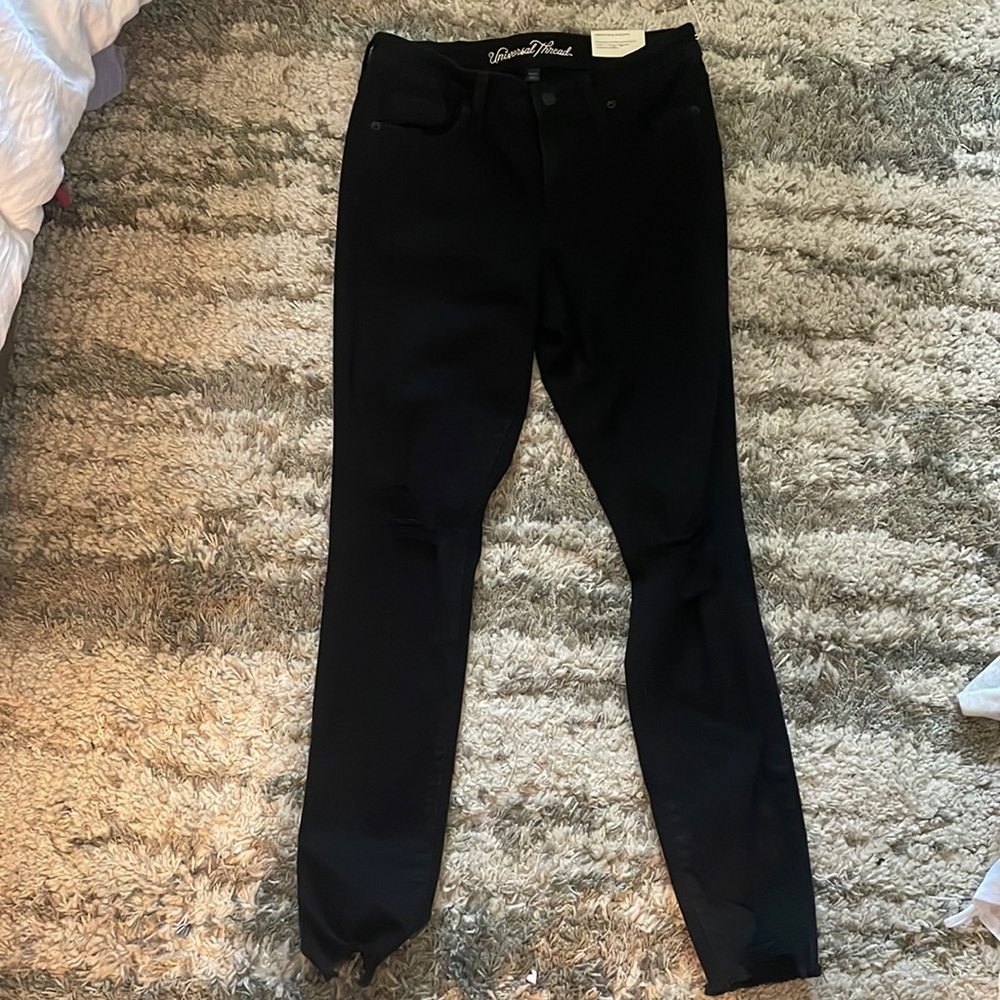 Black jeggings